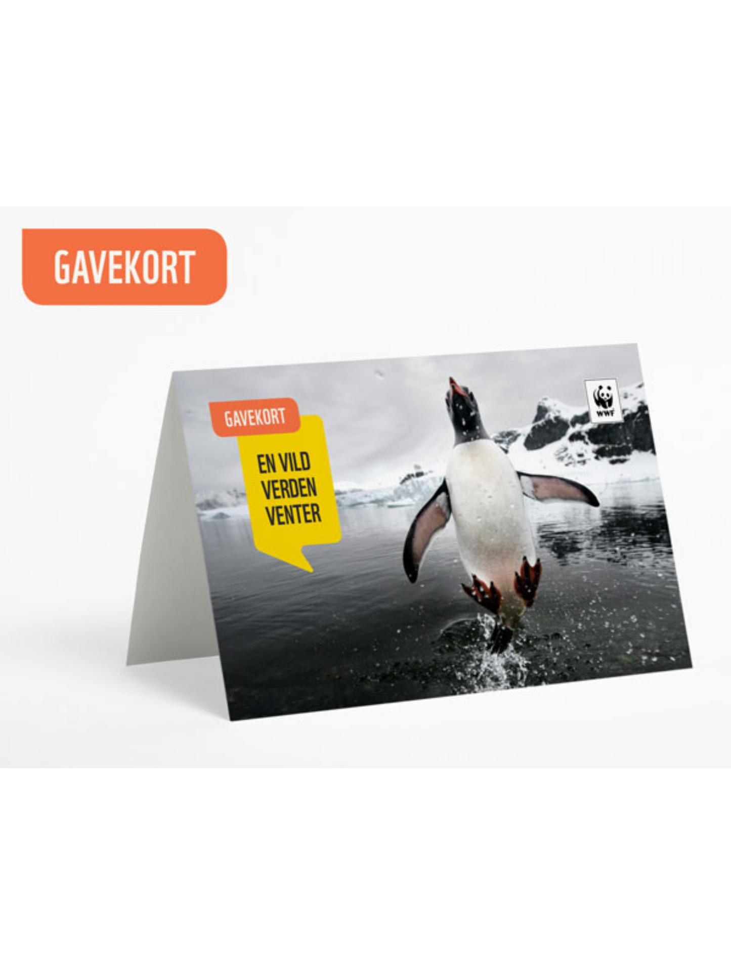 Gavekort til et års støtte til WWF