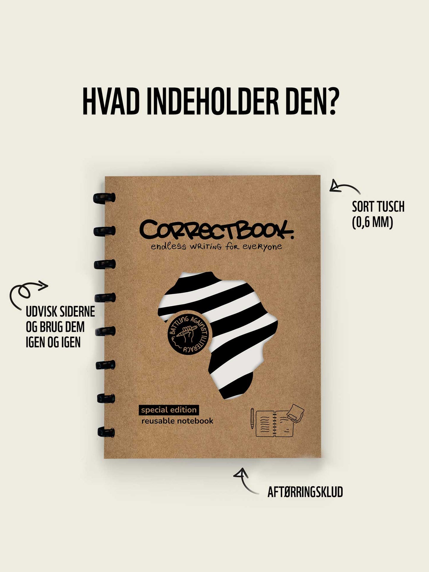 Correctbook notesbog