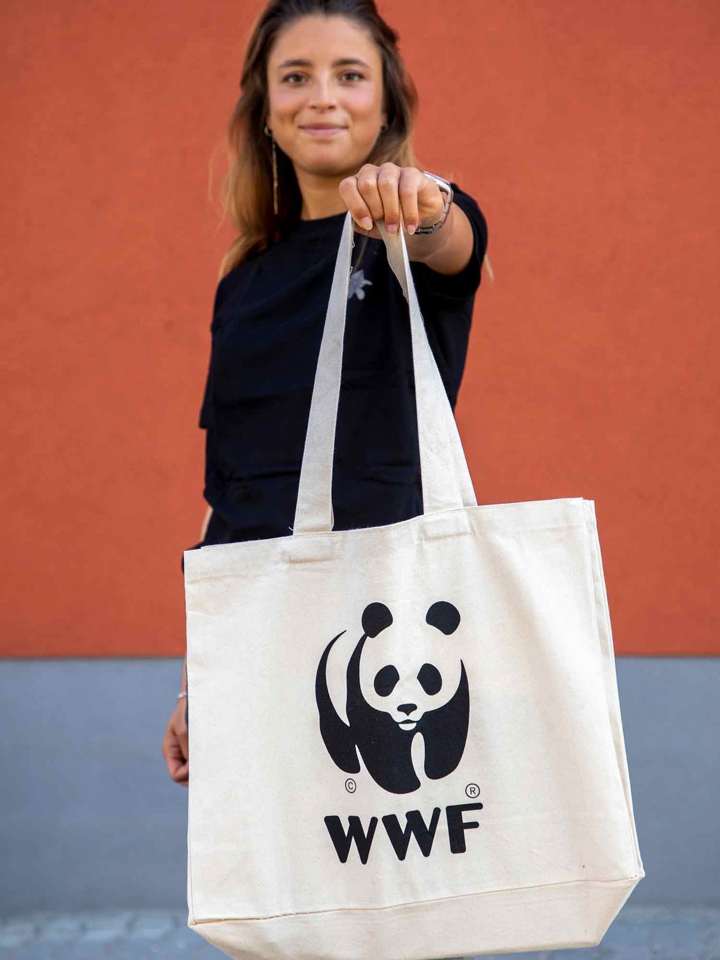 Mulepose med Panda logo