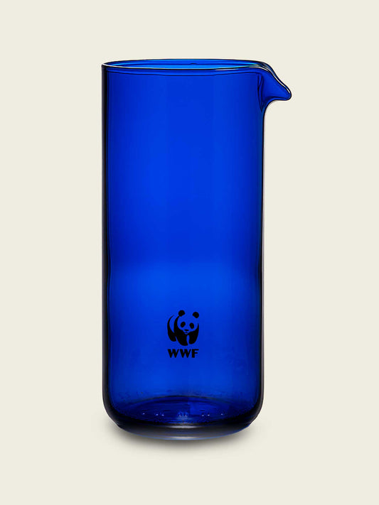 Karaffel af genanvendt glas