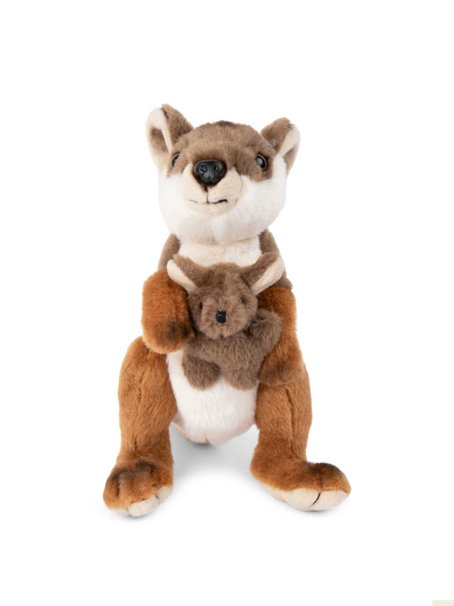 Wallaby & Joey - WWF Bamse 19 cm