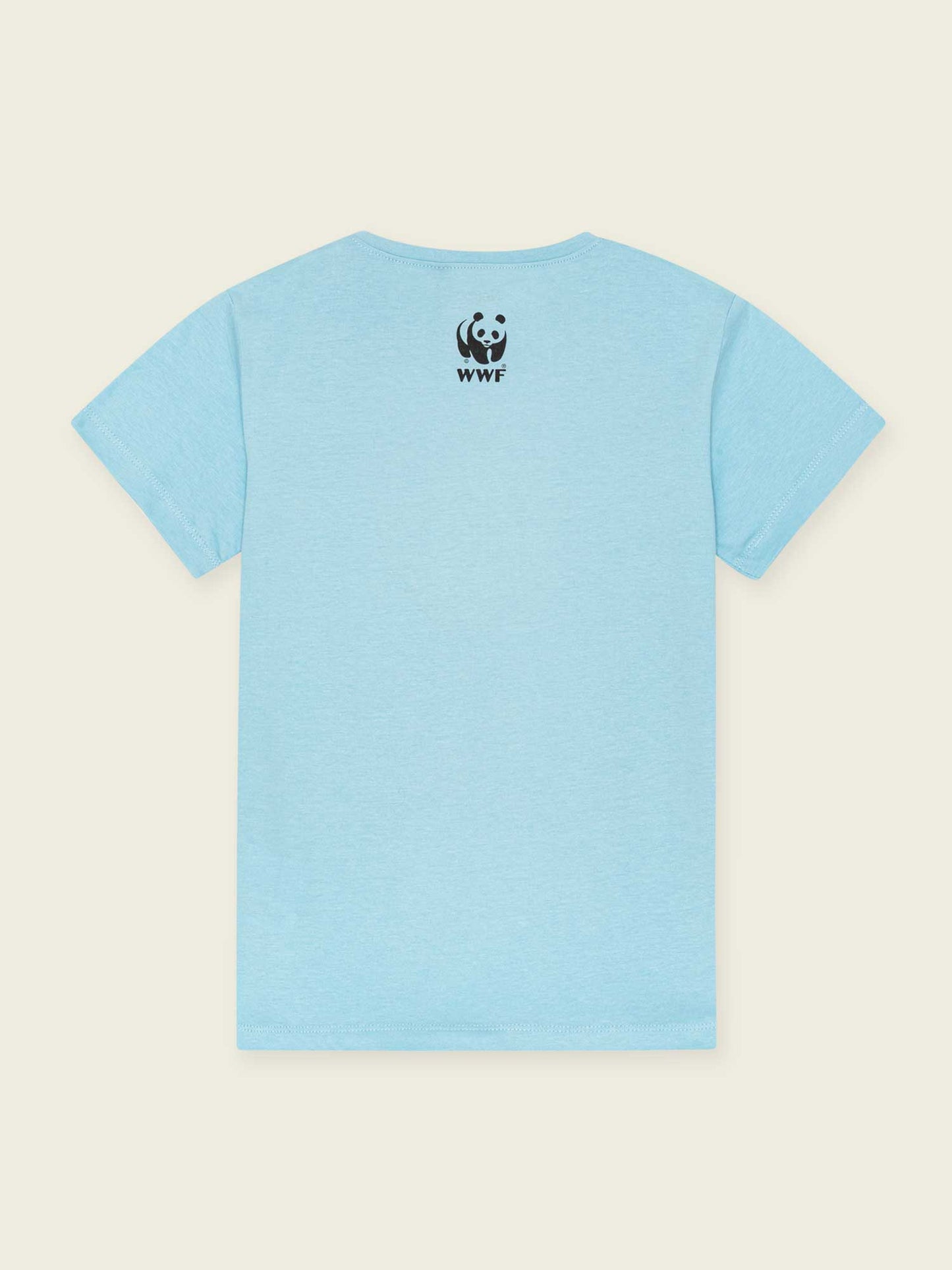 Lille Panda t-shirt - lyseblå