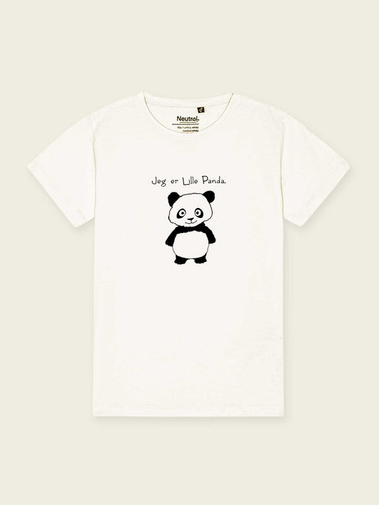 Lille Panda t-shirt - hvid