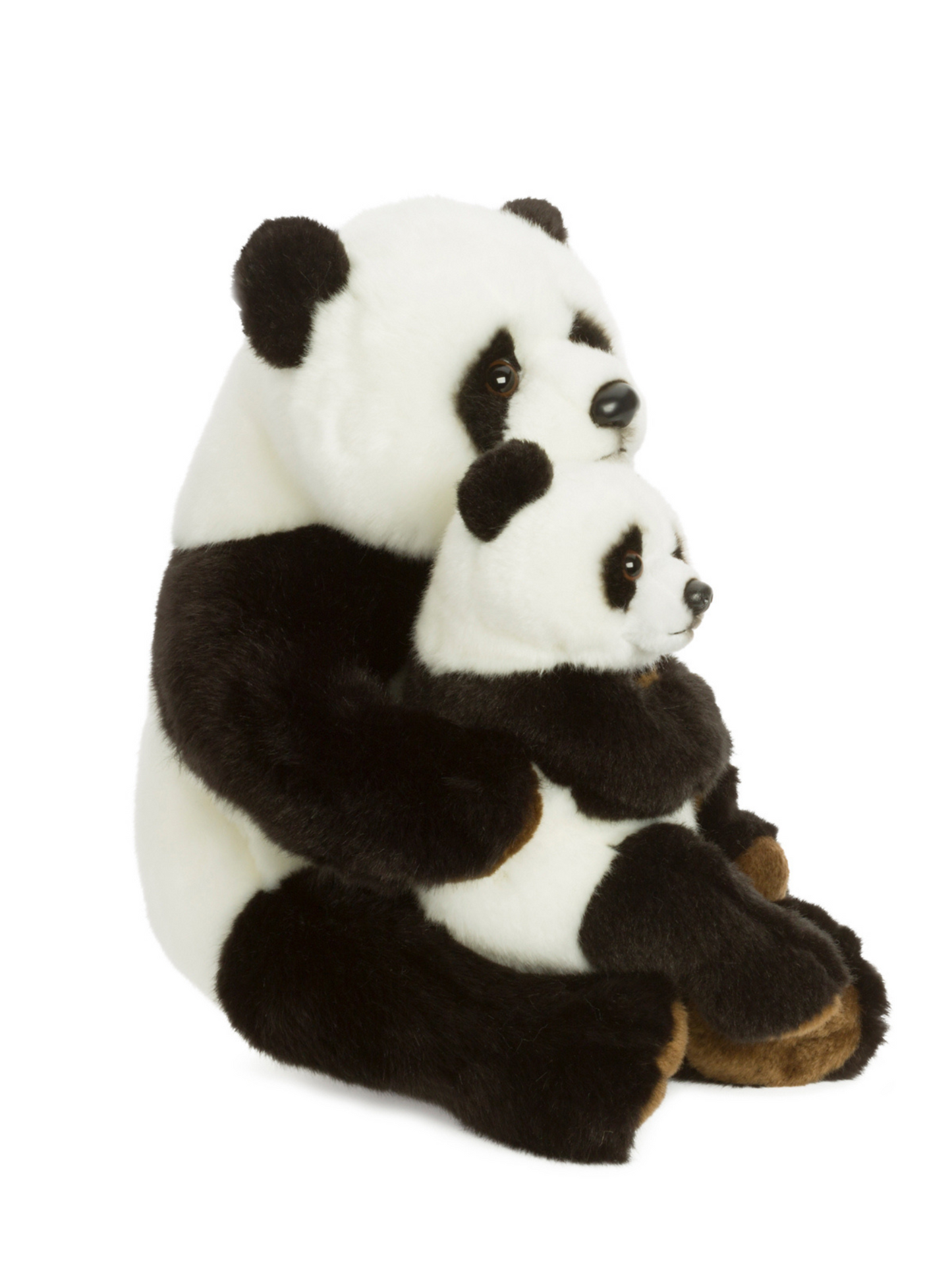 Panda Mor & Barn - WWF Bamse (28 cm)