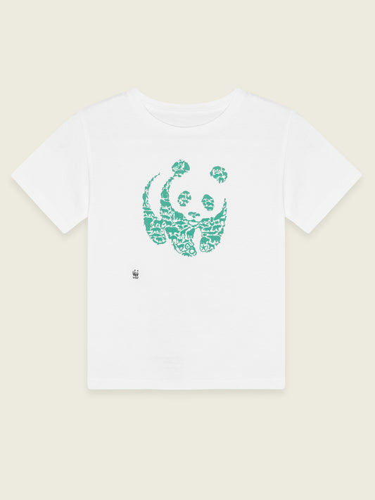 Børne t-shirt med panda